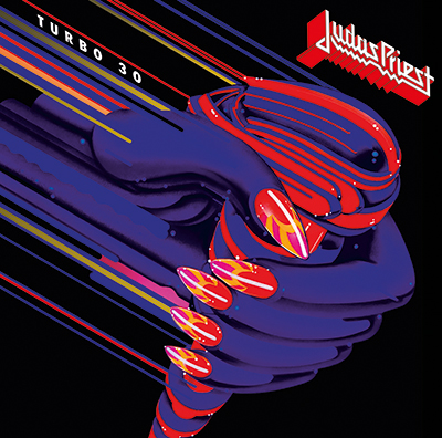 Judsa Priest Turbo 30 Album cover artwork